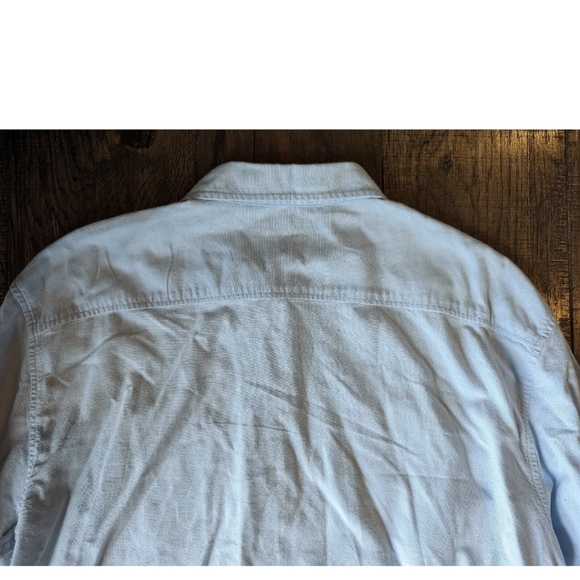 Paper Denim & Cloth PDC Men’s Shirt Size 2X Light Wash Denim Button Down Cotton. - Picture 14 of 16